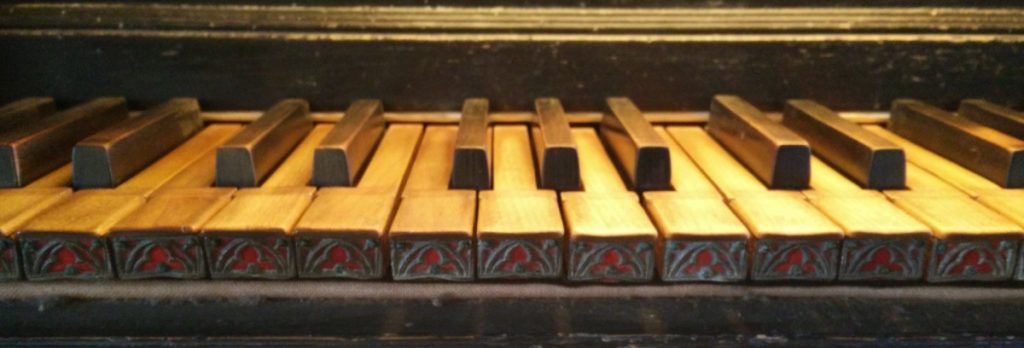 tastenfront klaviatur orgel güttersbach